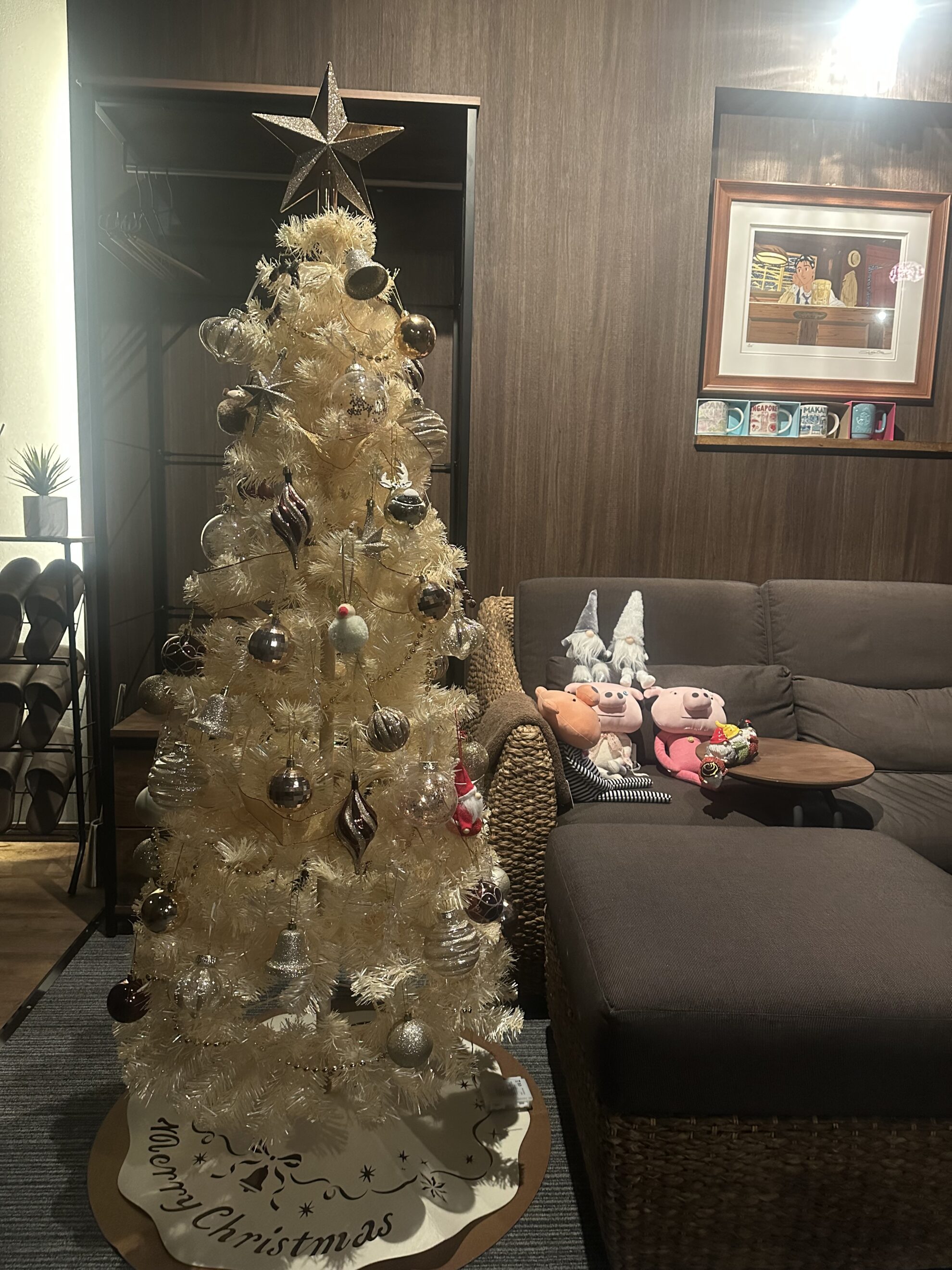 Panacareのクリスマスツリー♪